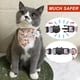 thumbnail image 5 of 2 collares para gatos con pajarita y campana, collar triangular antiestrangulamiento para gatitos, collar ajustable para gatitos de 20-28 CM, 5 of 5