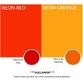 thumbnail image 2 of Round Stickers 2 inch Neon Red Dot Sticker Label 50mm - 72 Pack, 2 of 8