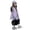 Purple, variant on Ticikt Girls Solid Rain Jacket Boys Sportswear Water Resistant Hoodie Kids Lightweight Raincoats Windbreaker Outdoor,Color:Blue,12-18 Months