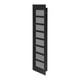 thumbnail image 4 of Ventilation Grille Air Vent Grille 100mm 150-400mm 150mm-400mm Black Cabinet Mutil- Size Rectangular Ventilation Cover, 4 of 9