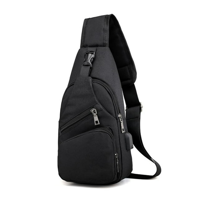 Phanny Pack, Sac Banane Léger pour Hommes Noir pour Voyage