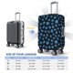 thumbnail image 4 of Balery Blue Octopus Funda de equipaje, fundas para maletas, elástica, lavable, protector de maletas, compatible con maletas de 18 a 32 pulgadas-X-Large, 4 of 7