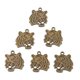 thumbnail image 1 of 6Pcs Vintage Bronze Head Animal Charms Colgante Craft Jewelry Findings, 1 of 3