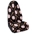 thumbnail image 2 of Chririnla Baseball Bat Pattern Sports Car Towel Seat Cushion Cover Universal Car Seat Towel Cover, Sweating Machine Washable Terry Cloth Car Seat Cover Fit for Trucks Cars SUVs, 2 of 7