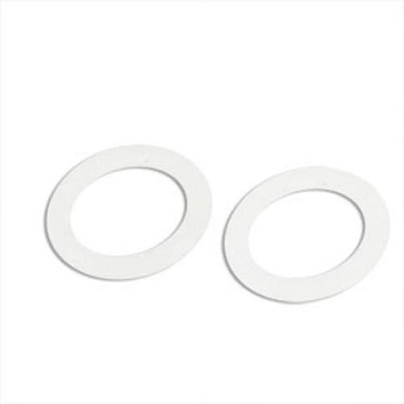 YoYoFactory Silicone Pads - Large Broad 21mm OD - 1 Pair White