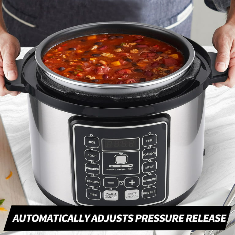 High Quality Multi 6L Liter LED Pressure Cooker Fast Cooking