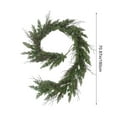 thumbnail image 4 of Christmas Garlands for Xmas Tree Decorations Christmas Pines Needle Wreath with Berry Artificial Christmas Wreath Winter Mantel Tabletop Porch Decor Holiday Wreath, 4 of 8