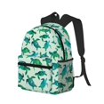 thumbnail image 2 of Picia Green Sea Turtle Large Capacity Backpack Classic Style Backpack Casual Backpack Water-Resistant School Work Travel Outdoor Backpack, 2 of 8