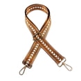 thumbnail image 2 of Segolike Shoulder Bag Strap Replacement Belt DIY Adjustable Length Metal Hooks Women Men Handbag Strap Shoulder Bag Strap for Purse Making Luggage , Brown, 2 of 8