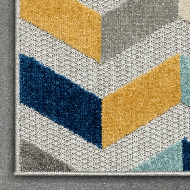 Pensionista camarera Negrita Well Woven Maui Blue Indoor/Outdoor Chevron Area Rug High Traffic Stain Resistant Modern Geometric Carpet - Walmart.com Pensionista camarera Negrita Well Woven Maui Blue Indoor/Outdoor Chevron Area Rug High Traffic Stain Resistant Modern Geometric Carpet - Walmart.com