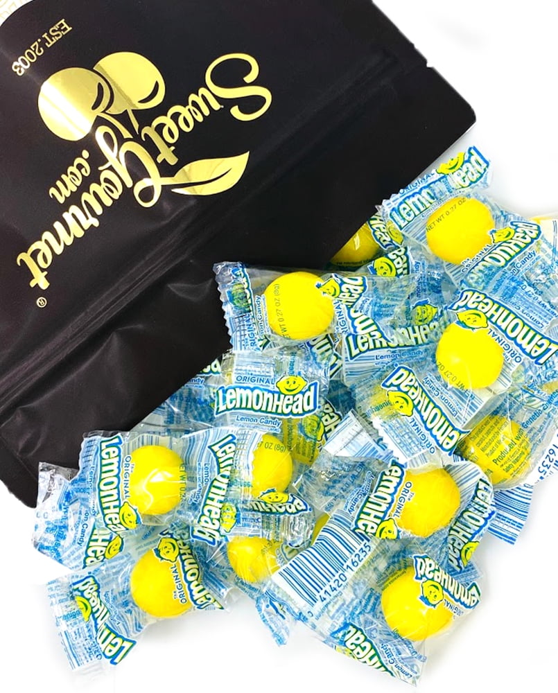 SweetGourmet Original LemonHead Candy Wrapped Bulk 2 Pounds