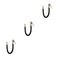 thumbnail image 4 of relayinert Universal Mountain Road Bike Tire Inflator Extension Tube Valve Extender Threaded Converter Automobile 5/16 Inchx32TPI 10cm 3Set, 4 of 6
