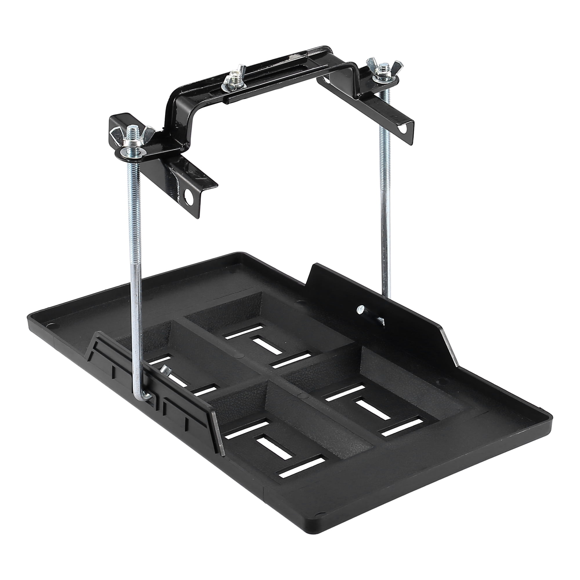 19cm Car Battery Clamp Bracket Metal Battery Hold Down Kit with 34cm