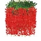 thumbnail image 1 of CAIROYAR ??Paquete de 12 guirnaldas colgantes de glicinas artificiales de ratán, flores de seda, 1 of 7
