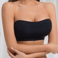 thumbnail image 3 of Aezemi Push up Strapless Bras Women No Underwire Soft Supportive Spring Summer Bandeau Bra Non Slipping Wireless Padded Fashion Tube Tops XS, 3 of 7