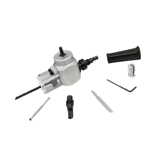 Herramienta profesion Doble Del Cabezal l Nibbler Cabezal Herramienta Accesorio Del Taladro Para de material acero De Plástico La Fibra Gloria cortadora de hojas de doble cabezal