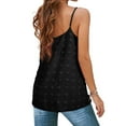 thumbnail image 6 of Sngxgn Womens Cami Top Basic V Neck Spaghetti Strap Top Camisole(Black,S), 6 of 8