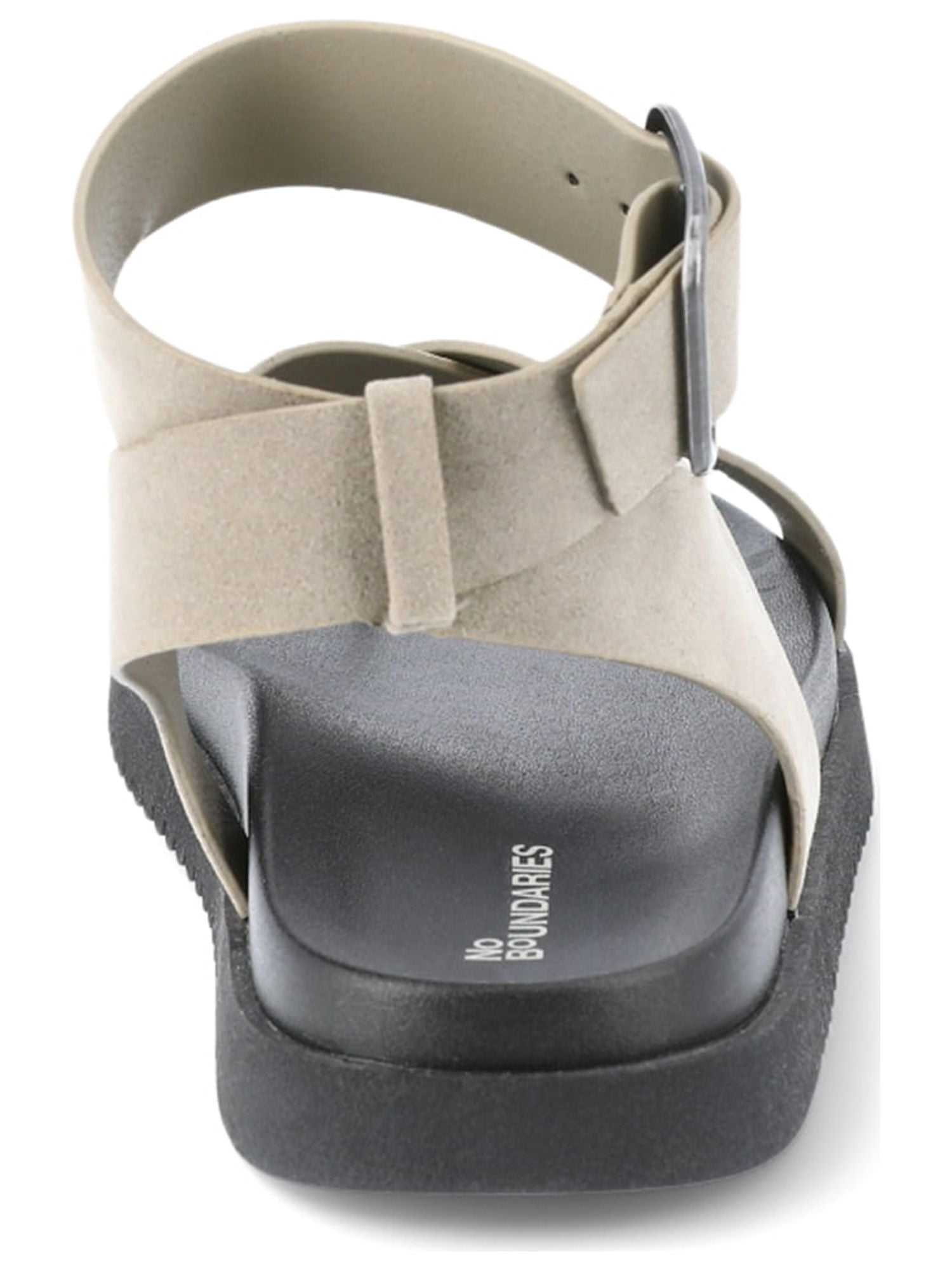 No Boundaries Women's X-Strap Toe Loop Sandals