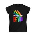 thumbnail image 3 of Be You LGBT Love Live Be Happy Rainbow LGBT Pride Gay Womens T Shirts, 3 of 8