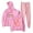 Pink, variant on Jey Uso The Real Chief Hoodie Jogger Pants Two Piece Set Sweatshirts+Sweatpants Women Men's Set