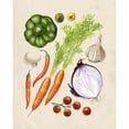 thumbnail image 3 of Popp, Grace 20x24 Black Modern Framed Museum Art Print Titled - Vegetable Garden II, 3 of 5