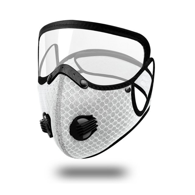 Máscara protectora Máscara deportiva Filtro a prueba de polvo Máscara cálida Lente protectora extraíble
