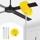 thumbnail image 2 of Ventilador de Techo, Limpiador, Plumero, Ventilador, Plumero, Ventilador de Techo de Microfibra, Plumero con Poste de Extensión, Plumero para Muebles, 2 of 5