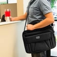 thumbnail image 6 of Shoulder Bag 15.6 inch Laptop, Accessories, Books, Cables, Work Files Carrying Case for Laptops, Chromebooks, Notebook, 6 of 7