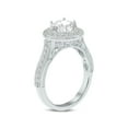 thumbnail image 2 of SZUL Women's 1 1/2 Carat TW Round Lab Grown Diamond Engagement Ring in 14K White Gold, 2 of 6
