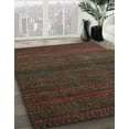 thumbnail image 3 of Ahgly Company Machine Washable Indoor Rectangle Abstract Army Green Area Rugs, 2' x 3', 3 of 7