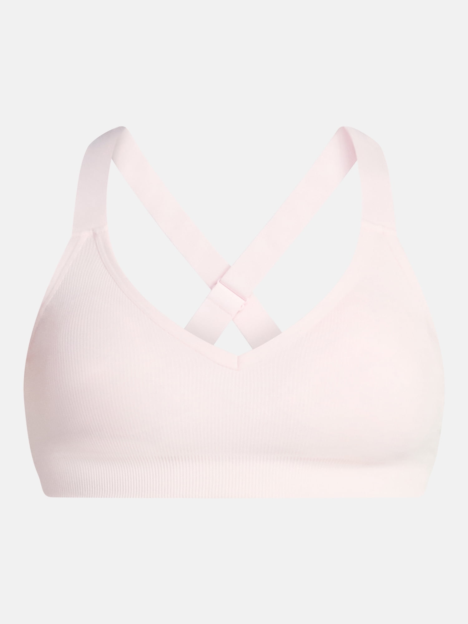 Avia Women's Seamless Rib Plunge Sports Bra, Sizes XS-XXXL