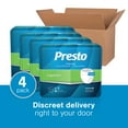 thumbnail image 2 of Presto Supreme Breathable Incontinence Underwear for Women and Men - Disposable, Odor Eliminator, Large - 72 ct (4 Bags of 18), 2 of 3
