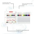 thumbnail image 4 of 12 Colors Nail Art Markers for Gel Nails,Point Liner Pen Drawing Painting for Art Design DIY,Quick Dry Long Lasting Nail Polish Pen,Easy To Use Manicure Pens For Salon & Home DIY,White,0.5x5.2", 4 of 8
