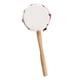 thumbnail image 4 of Rattle Drum,Hand Bell Drum Baby Musical Educational,Chinese Traditional Percussion Instrument,China Tranditonal Toys Beige, 4 of 9