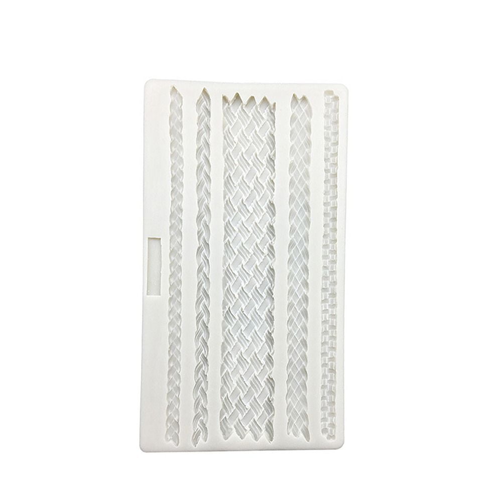 Silicone Edible Cake rim DIY Cake Rim Rope Silicone Molds Tipping Sugar ...
