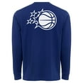 thumbnail image 3 of Unisex Sportiqe  Blue Orlando Magic Genuine Issue Collection Wales Long Sleeve T-Shirt, 3 of 3