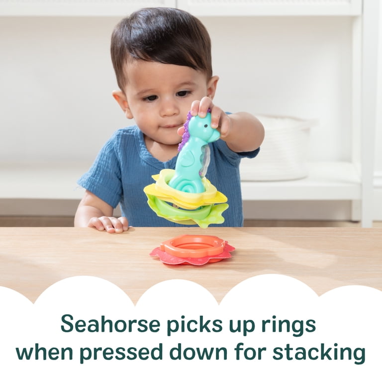 Ocean Waves Press and Stack Stacking Toy photo 3