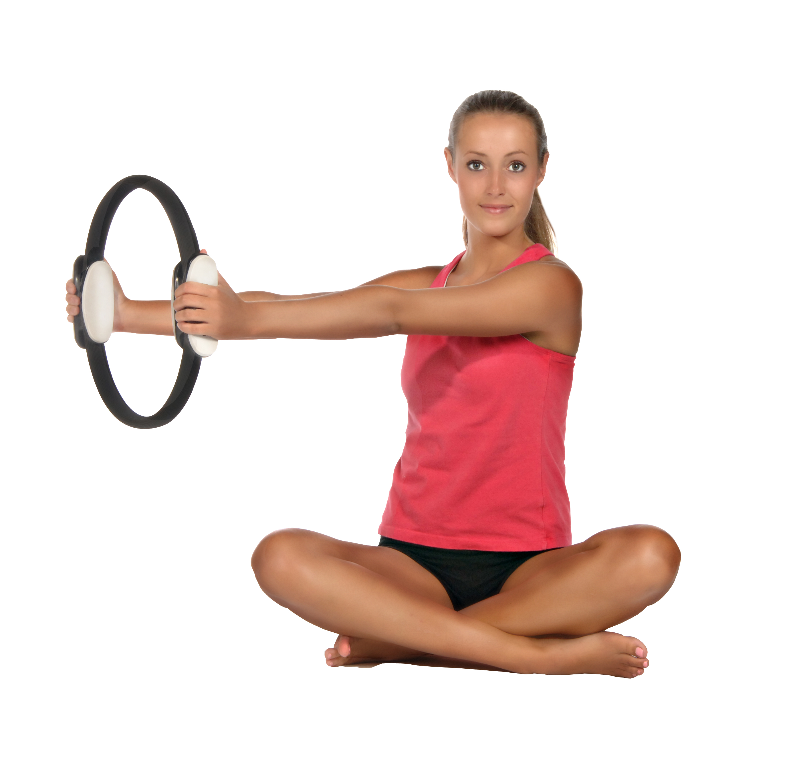 Stamina AeroPilates Magic Circle - tone and strengthen - accessory - weight loss - upper body/lower body strength - image 5 of 6