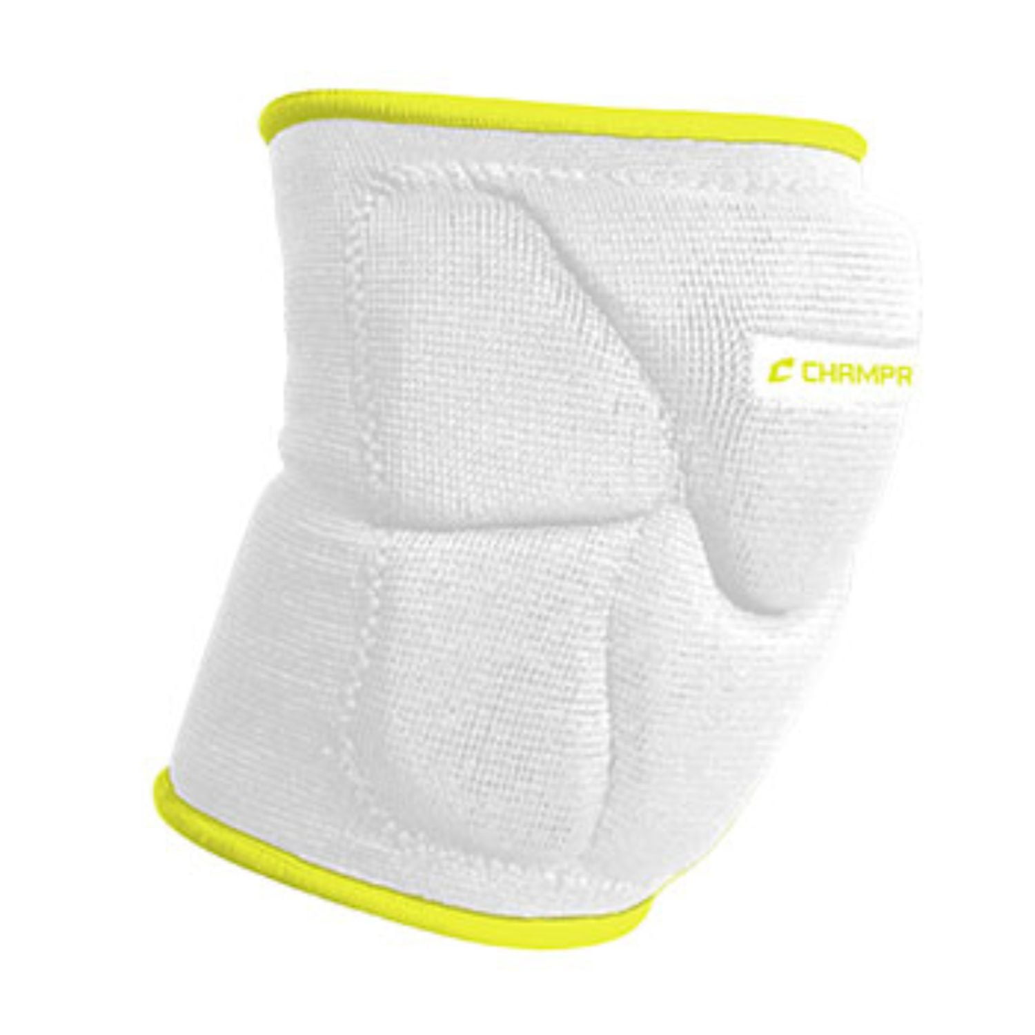 Champro Pro Plus Low Profile Knee Pad White Optic Yellow SM Walmart