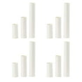 thumbnail image 1 of 24PCS Kraft Paper Tubes White Cardboard Tubes for DIY Art Drawings Posters Paintings Protector, 1 of 8