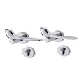thumbnail image 1 of yuksok Poignée de Serrure de Porte Anti-Rouille Matériel de Porte Minimaliste Poignées Internes Levier de Serrure de Poignée Serrure de Porte pour Chambre, 1 of 9