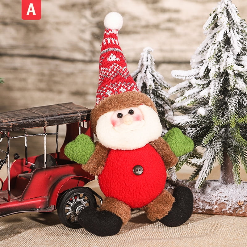 2022 Christmas Plush Timstono 1Pc 2022 Snowman Plush With Led Santa Ornaments For Christmas Tree  Decro - Walmart.com