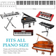 thumbnail image 3 of Etiqueta engomada del piano de 88 teclas Adepaton blanco y negro, 3 of 5