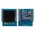 thumbnail image 3 of Precise Professional 0.66 Inch Display Module, With I2C Interface SSD1306 OLED Display Module, Forfor D1 Mini Development Board, 3 of 8