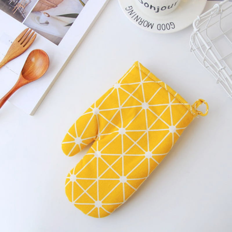 1pc Heatproof Mitten Kitchen Cooking Microwave Nonslip Insulated Oven