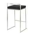 thumbnail image 3 of Heavenly Collection PU Counter Stool with Stainless Steel Frame, 3 of 3
