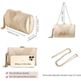 thumbnail image 2 of Sac à Main en Paille, Sac Fourre-Tout de Plage pour Femmes, Sac à Main Tissé d'Été, 2 of 5