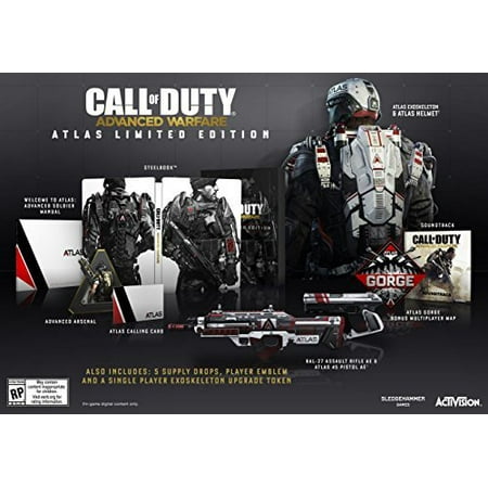 call of duty: advanced warfare atlas limited edition - xbox