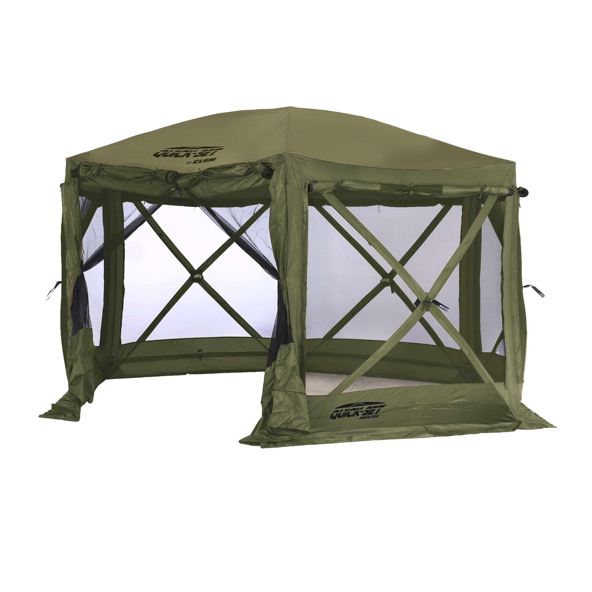 Open Box Clam Quick-Set Pavilion 12.5' x 12.5' Portable Outdoor