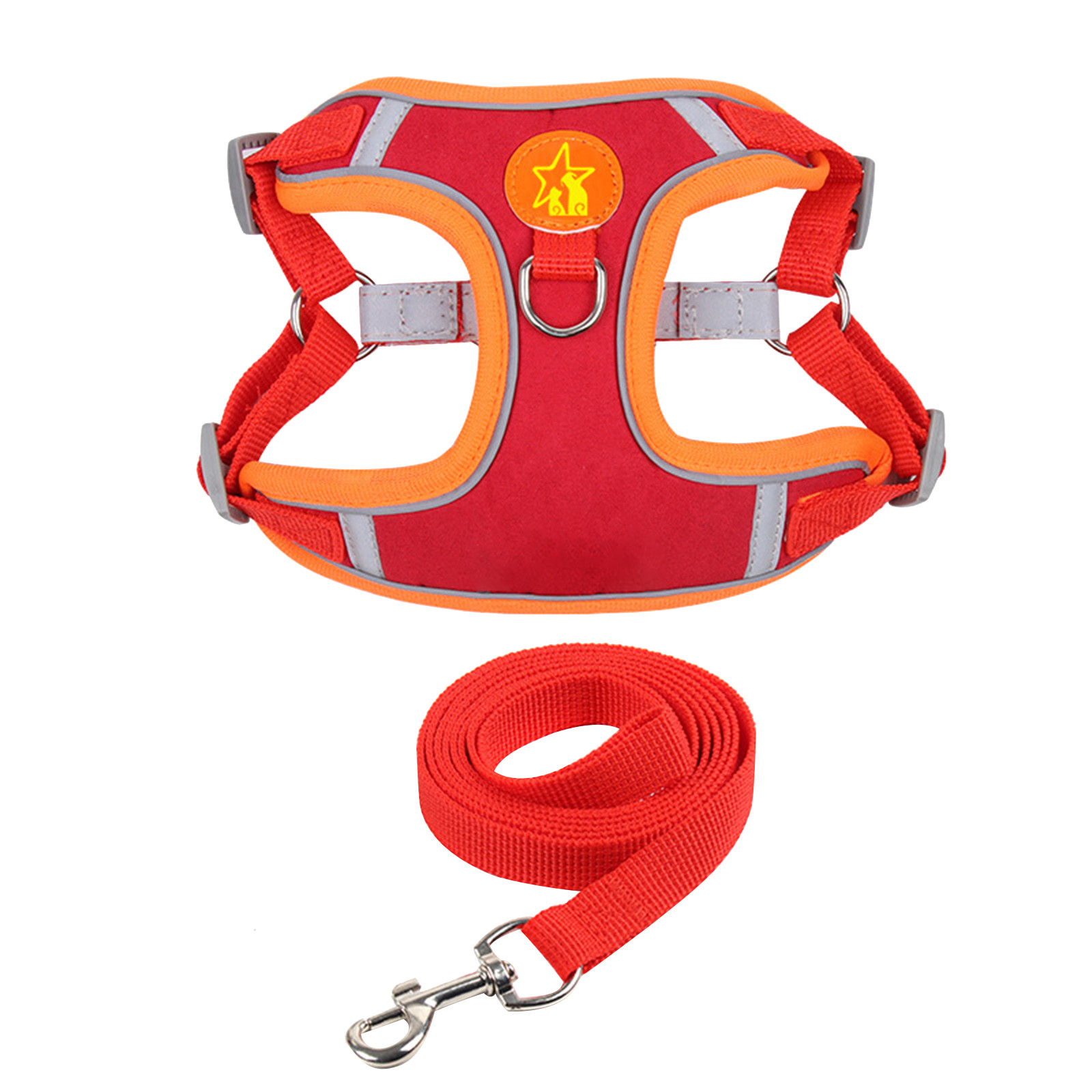 Shldybc Tactical Dog Working Vest Training Harness NoPull Adjustable